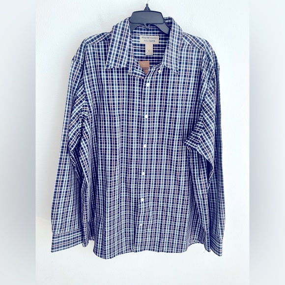 NWT Duluth Trading Co. Wrinklefighter Long Sleeve Button Down Shirt Size XL - Picture 1 of 10